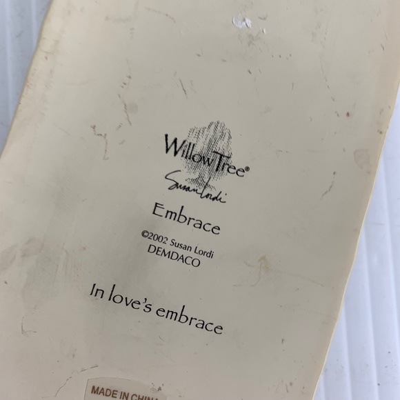 Willow Tree 2002 Wall Plaque In Loves Embrace - Picture 7 of 8